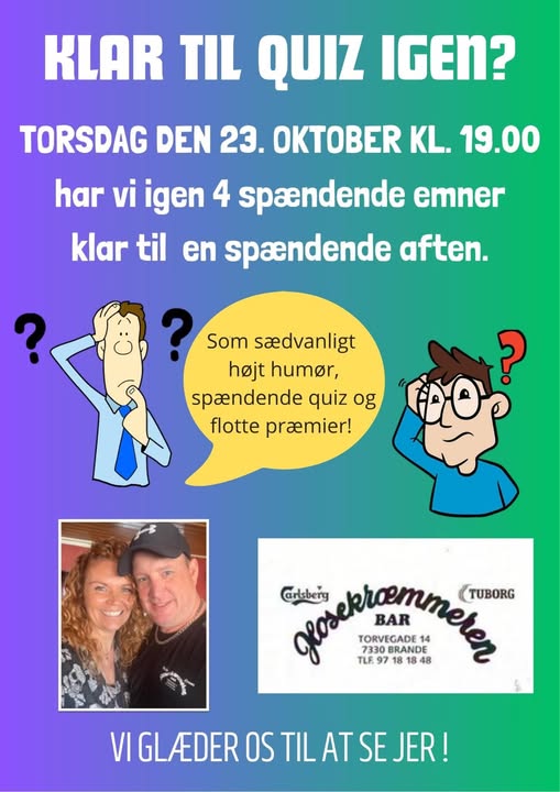 Quiz aften Hosekræmmeren